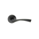 Spira Brass - Mercury Lever Door Handle  - Matt Black - SB1301BLK - Choice Handles