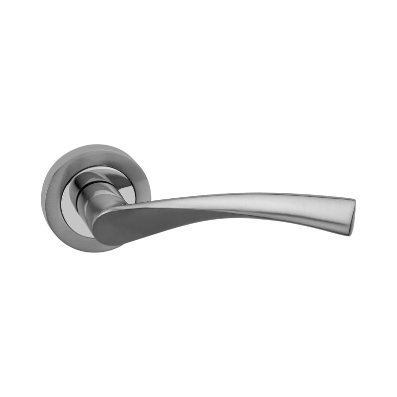 Spira Brass - Mercury Lever Door Handle - Dual Tone - SB1301DT