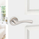 Spira Brass - Mercury Lever Door Handle  - Dual Tone - SB1301DT - Choice Handles