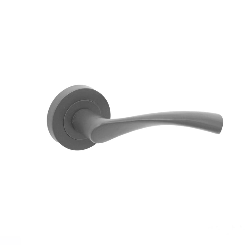 Spira Brass - Mercury Lever Door Handle  - Gunmetal Grey - SB1301GG - Choice Handles