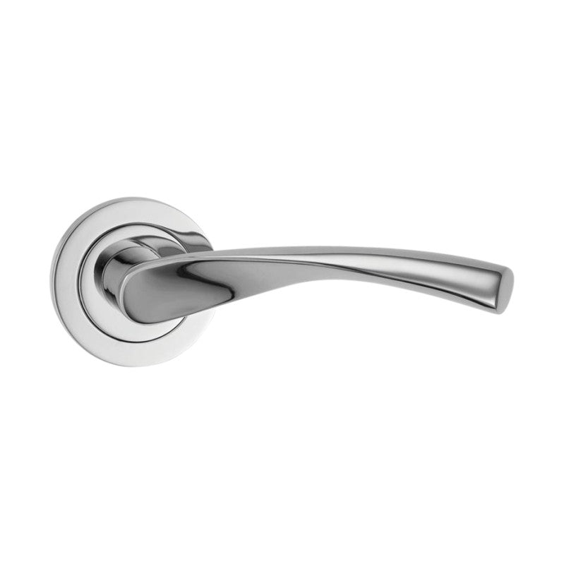 Spira Brass - Mercury Lever Door Handle  - Polished Chrome - SB1301PC - Choice Handles