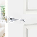 Spira Brass - Mercury Lever Door Handle  - Polished Chrome - SB1301PC - Choice Handles