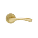Spira Brass - Mercury Lever Door Handle  - Satin Brass - SB1301SB - Choice Handles