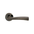 Spira Brass - Leygo Lever Door Handle Black Nickel - SB1302BN - Choice Handles