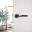 Spira Brass - Leygo  Lever Door Handle - Black Nickel - SB1302BN - Choice Handles