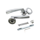 Spira Brass - Leygo Lever Door Handle  - Satin Chrome - SB1302SC - Choice Handles