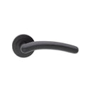 Spira Brass - Taurus Lever Door Handle  - Matt Black - SB1303BLK - Choice Handles