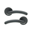 Spira Brass - Taurus Lever Door Handle - Gunmetal Grey - SB1303GG - Choice Handles