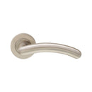 Spira Brass - Taurus Lever Door Handle  - Satin Nickel - SB1303SN - Choice Handles