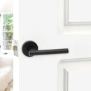 Spira Brass - Jura Lever Door Handle  - Matt Black - SB1304BLK - Choice Handles