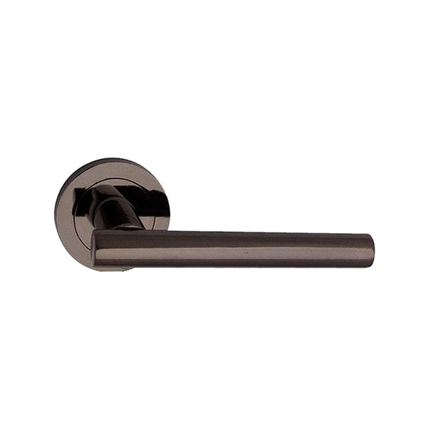 Spira Brass - Jura Lever Door Handle  - Black Nickel - SB1304BN - Choice Handles