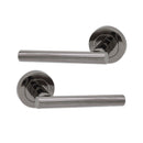 Spira Brass - Jura Lever Door Handle  - Black Nickel - SB1304BN - Choice Handles