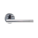 Spira Brass - Jura Lever Door Handle  - Polished Chrome - SB1304PC - Choice Handles