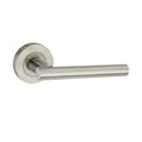 Spira Brass - Jura Lever Door Handle  - Satin Nickel - SB1304SN - Choice Handles