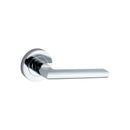 Spira Brass - Drox Lever Door Handle  - Polished Chrome - SB1306PC - Choice Handles