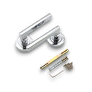 Spira Brass - Drox Lever Door Handle  - Polished Chrome - SB1306PC - Choice Handles