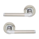 Spira Brass - Drox Lever Door Handle  - Matt Black - SB1306BLK - Choice Handles