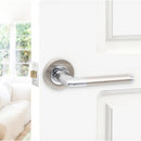 Spira Brass - Madrid Lever Door Handle  - Dual Tone - SB1307DT - Choice Handles