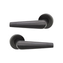 Spira Brass - Aero Lever on Rose  - Matt Black - SB1308BLK - Choice Handles