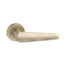 Spira Brass - Aero Lever on Rose  - Matt Antique - SB1308MANT - Choice Handles