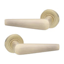 Spira Brass - Aero Lever on Rose  - Matt Antique - SB1308MANT - Choice Handles