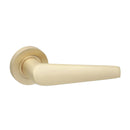 Spira Brass - Aero Lever on Rose  - Satin Brass - SB1308SB - Choice Handles