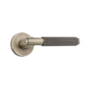 Spira Brass - Connaught Lever on Rose  - Matt Antique - SB1309MANT - Choice Handles