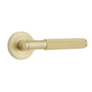 Spira Brass - Connaught Lever on Rose  - Satin Brass - SB1309SB - Choice Handles