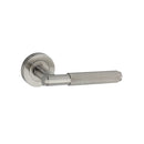 Spira Brass - Connaught Lever on Rose - Satin Nickel - SB1309SN - Choice Handles