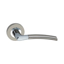 Spira Brass - Slavia Lever on Rose  - Dual Tone (PC/SN) - SB1310DT - Choice Handles