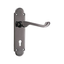Spira Brass - Oakley Lock Lever Handle  - Black Nickel - SB1401BN - Choice Handles