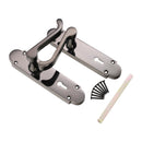 Spira Brass - Oakley Lock Lever Handle  - Black Nickel - SB1401BN - Choice Handles