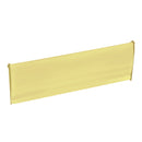 Prima - Inner Door Tidy 254mm x 83mm - Satin Brass - SB146A