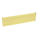 Prima - Inner Door Tidy 305mm x 83mm - Satin Brass - SB146B