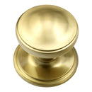 Prima - Princess Centre Door Knob - Satin Brass - SB16