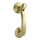 Prima - Bow Front Door Knocker 135mm x 42mm - Satin Brass - SB2005