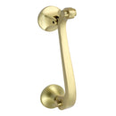 Prima - Scroll Front Door Knocker 145mm x 32mm - Satin Brass - SB20