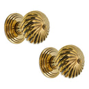 Spira Brass - Burcot Mortice Door Knob  - Aged Brass - SB2101AB - Choice Handles