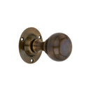 Spira Brass - Ball Door Knob  - Antique - SB2102AT - Choice Handles