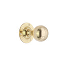 Spira Brass - Ball Door Knob  - Polished Brass - SB2102PB - Choice Handles
