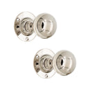 Spira Brass - Ball Door Knob  - Polished Nickel - SB2102PN - Choice Handles