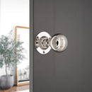 Spira Brass - Ball Door Knob  - Polished Nickel - SB2102PN - Choice Handles