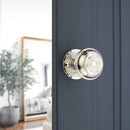Spira Brass - Bloxwich 50mm Rim/Mortice Door Knob  - Polished Nickel - SB2103PN - Choice Handles