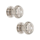 Spira Brass - Bloxwich Large 60mm Rim/Mortice Door Knob  - Polished Nickel - SB2104PN - Choice Handles