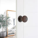 Spira Brass - Beehive 50mm Rim/Mortice Door Knob  - Aged Bronze - SB2105ABZ - Choice Handles