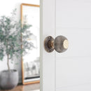 Spira Brass - Beehive 50mm Rim/Mortice Door Knob  - Aged Brass - SB2105AB - Choice Handles