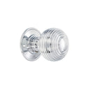Spira Brass - Beehive Large 60mm Mortice Door Knob  - Polished Chrome - SB2106PC - Choice Handles