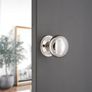 Spira Brass - Cottage Large 50mm Rim/Mortice Door Knob  - Polished Nickel - SB2107PN - Choice Handles