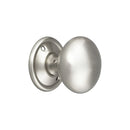 Spira Brass - Cottage Large 50mm Rim/Mortice Door Knob  - Satin Chrome - SB2107SC - Choice Handles