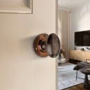 Spira Brass - Oval Mortice Door Knob  - Antique - SB2109AT - Choice Handles